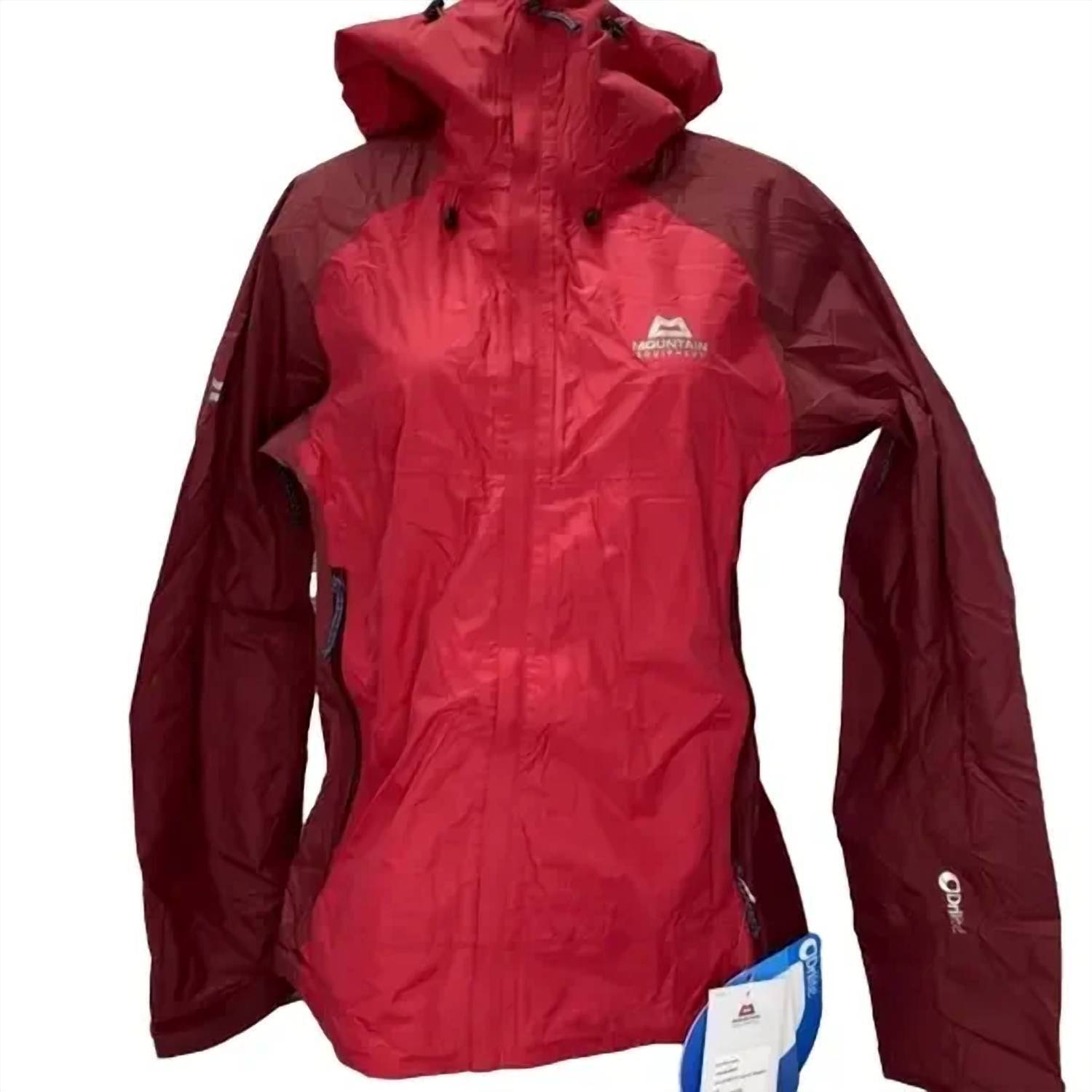 New Mountain Equipment Women's Zeno Hooded Full Zip Jacket In Capsicum/Tibetan R